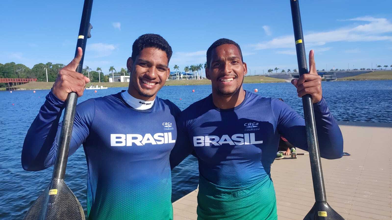 Dupla baiana da canoagem conquista vaga para o Brasil nos Jogos de Paris 2024