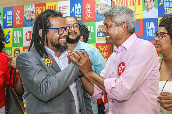 Jerônimo quer apoio de Kleber Rosa (PSol) para Geraldinho (MDB) no 2º turno em Salvador