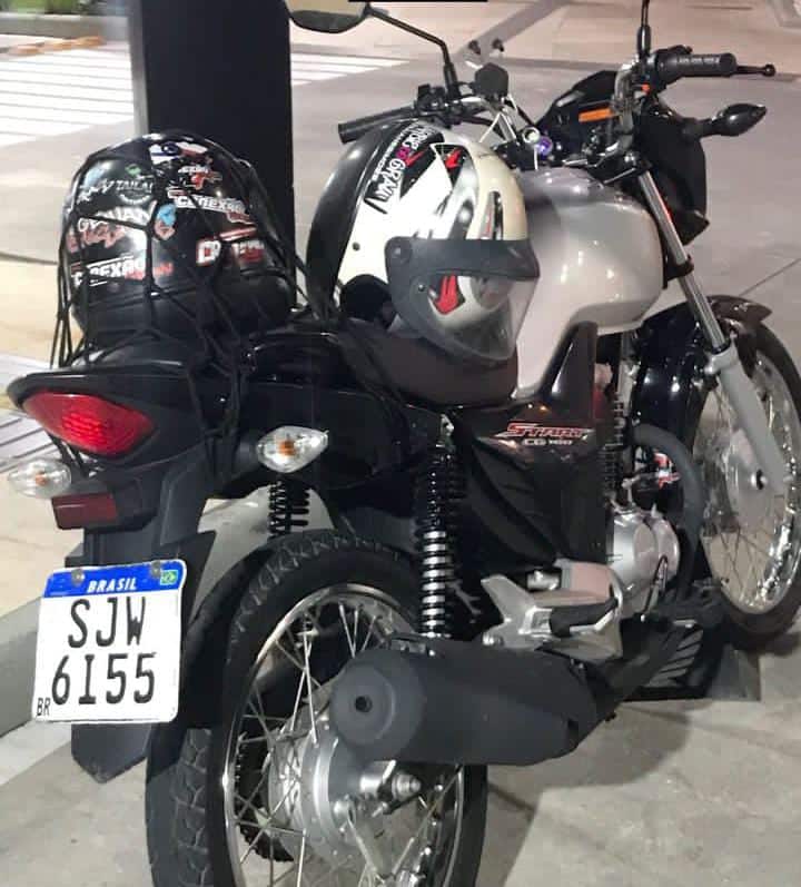 Moto roubada em frente a casa no Mutá, Camaçari