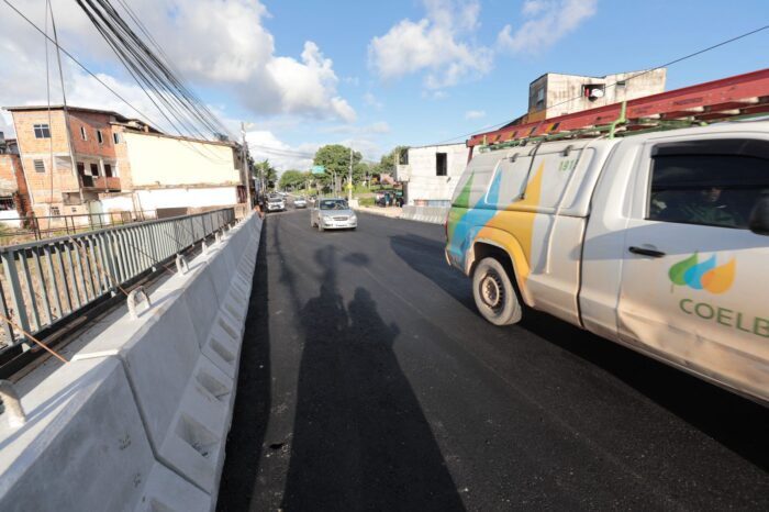 Ponte da Avenida Rio Camaçari liberada após período de transtorno