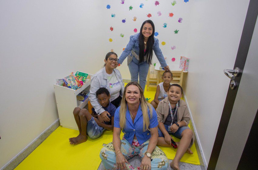 Ação da Prefeitura de Lauro de Freitas marca início do “Abril Azul” Mês de Conscientização sobre o Autismo