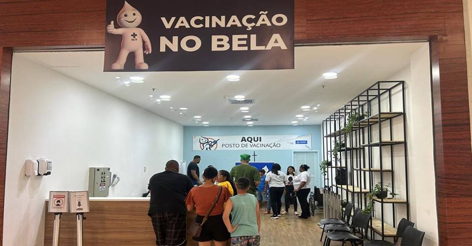 Dia D de vacinação contra a gripe em shopping de Salvador neste sábado (27)