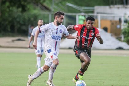 Vitória e Bahia empatam em 2 a 2 no primeiro BAVI da Série A depois de cinco anos