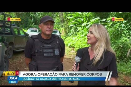 Polícia realiza mega operação para retirar corpos no Parque São Bartolomeu