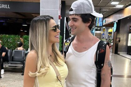 Fiuk e Deolane Bezerra fazem primeira viagem juntos, mas sem confirmar romance