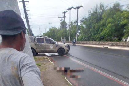 Jovem executado no contorno de Monte Gordo