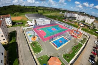 Festa de inauguração da Praça do Condomínio Nossa Senhora das Candeias terá shows e brincadeiras infantis