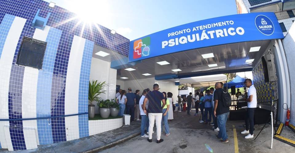 Salvador inaugura Pronto de Atendimento Psiquiátrico com investimento de R$1,6 milhão.