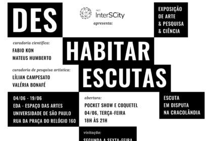 Exposição revela resultados artísticos de projeto de pesquisa na Cracolândia