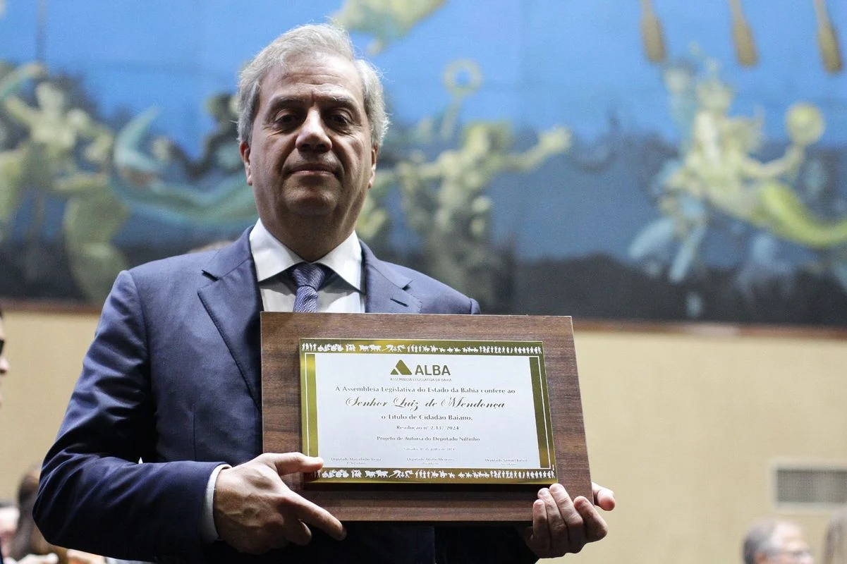 CEO da Acelen, Luiz de Mendonça recebe Título de Cidadão Baiano