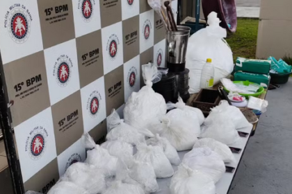 Polícia Militar apreende 40 kg de cocaína em Itabuna