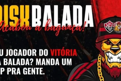 Organizada do Vitória lança 'disk-balada' e promete cobrar jogadores que são flagrados em festas