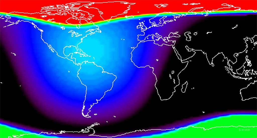 Explosão no Sol causa evento de absorção da calota polar da Terra