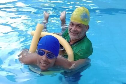 Projeto Aquatismo: estudantes autistas se beneficiam com prática esportiva em Salvador