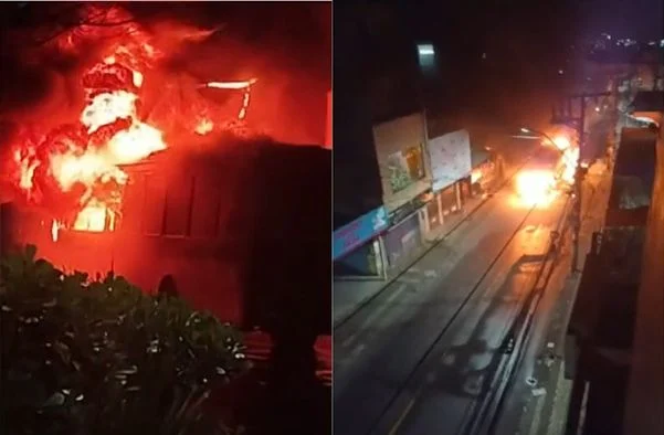 Incêndio em ônibus: São Marcos, Salvador