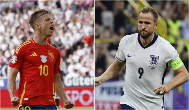 Espanha e Inglaterra decidem título da Eurocopa neste domingo