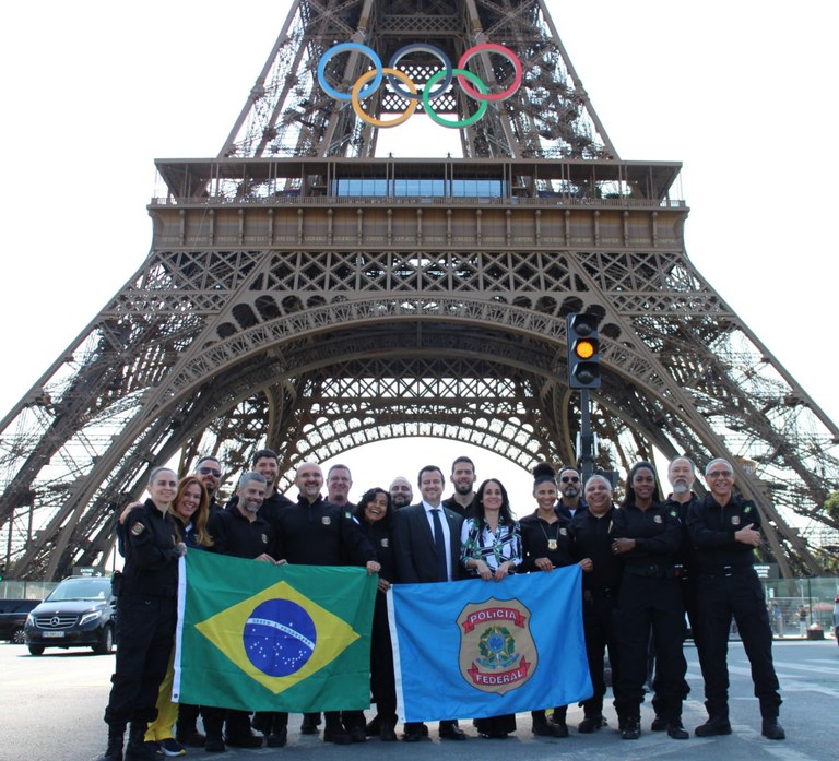 Ação da Polícia Federal garante segurança nos Jogos Olímpicos e Paralímpicos de Paris 2024
