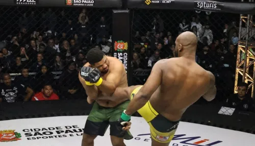 Lutador baiano André "Monstro" Miranda mantém cinturão no Jungle Fight