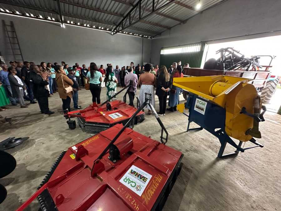 Entregas em Governador Mangabeira fortalecem a agricultura familiar no Recôncavo