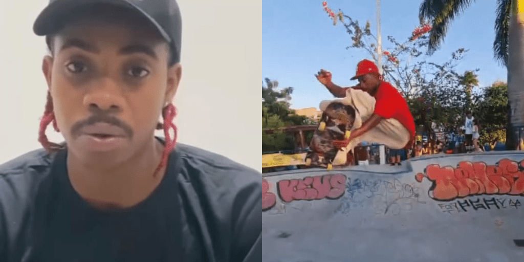 Jovem de Camaçari lança campanha para competir em skate