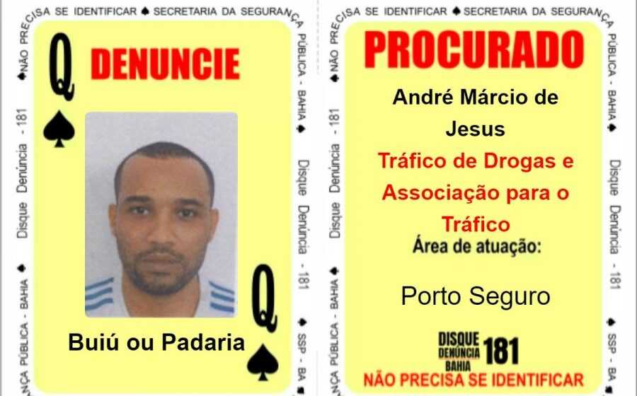 SSP atualiza Baralho do Crime com cinco foragidos.