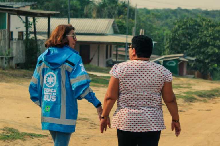 Ação da Força Nacional do SUS auxilia municípios atingidos por queimadas