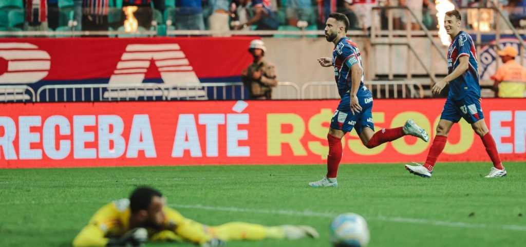 Bahia volta a vencer e termina rodada no G6 após aplicar 3 a 0 no Galo