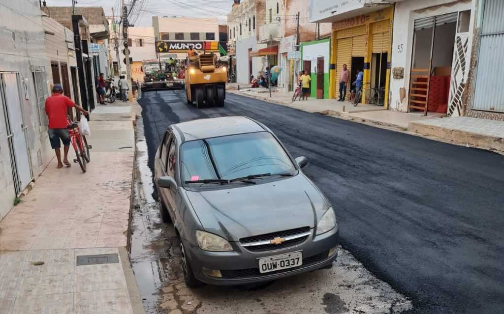 Banho de asfalto em 