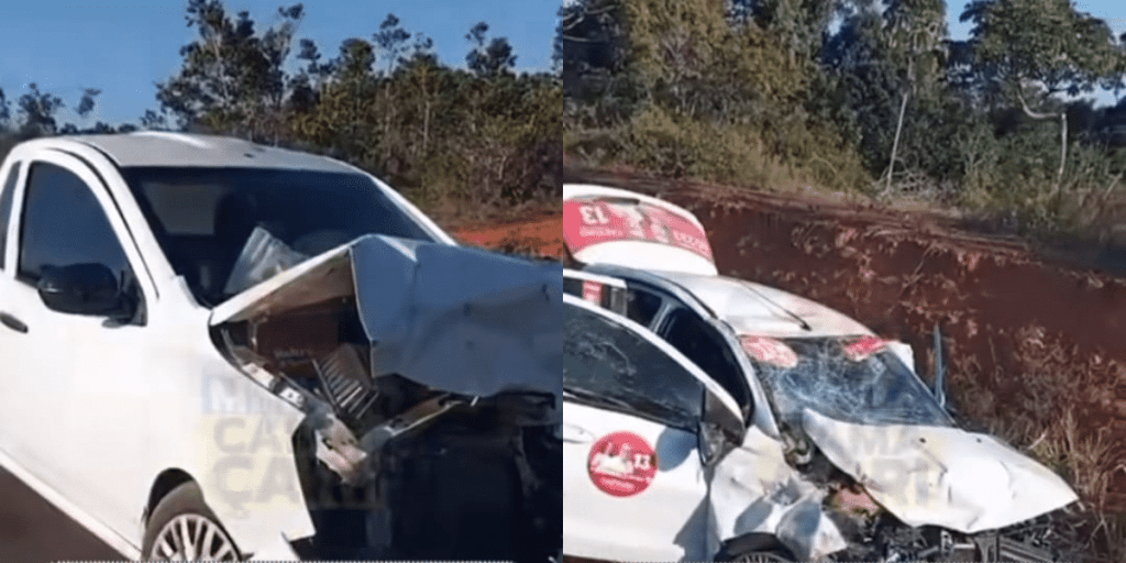 Batida de carros causa feridos na Estrada da Cetrel