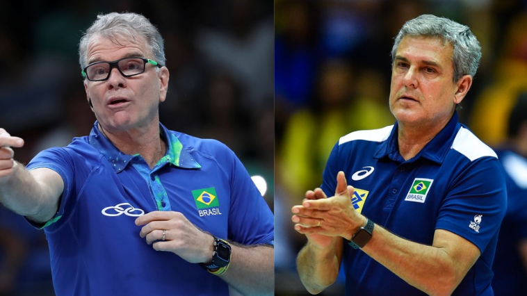 Bernardinho e Zé Roberto vão continuar à frente das seleções de vôlei