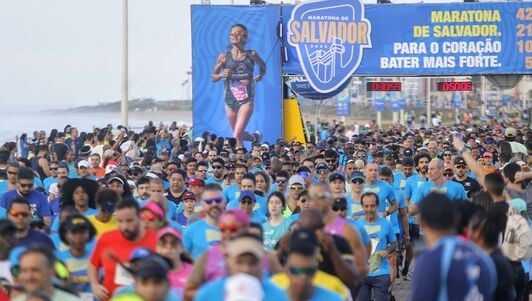 Maratona Salvador vai reunir mais de 10 mil atletas neste domingo