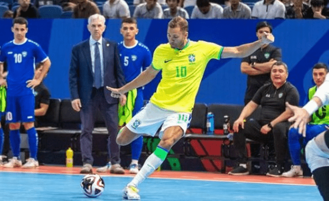 Craque da Seleção de Futsal, Pito é eleito melhor jogador do mundo na modalidade