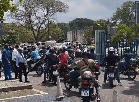 Protesto de Motoboys em Camaçari