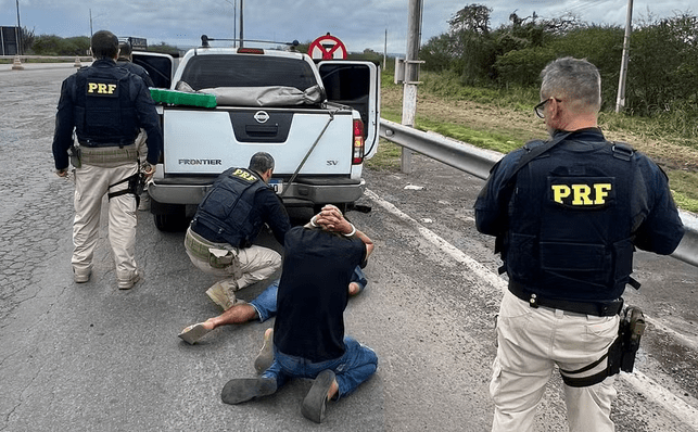 PRF apreende meia tonelada de maconha em Rafael Jambeiro