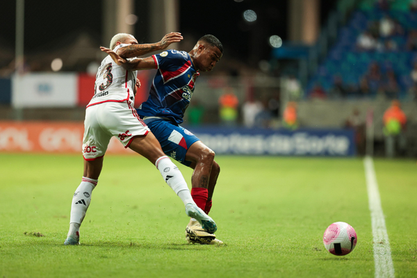 Bahia joga mal e perde para o Flamengo dentro de casa