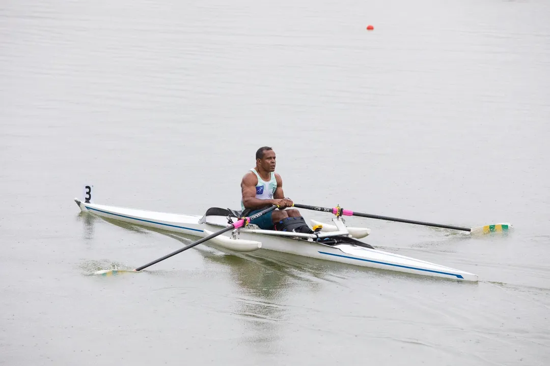 Baiano conquista campeonato brasileiro de remo paralímpico