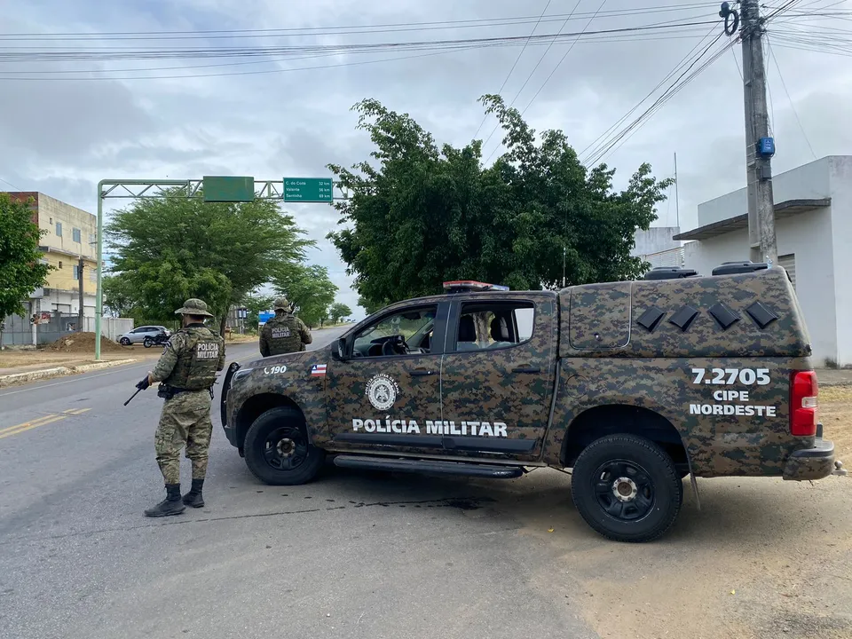 Polícia Militar da Bahia atua na Operação Força Total Nacional nesta sexta-feira (18)