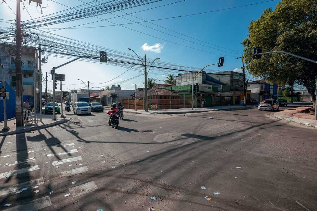 Trecho da Av. Eixo Urbano Central liberado para o tráfego