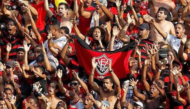 Vitória confirma a venda de mais de 25 mil ingressos para jogo contra o Fluminense