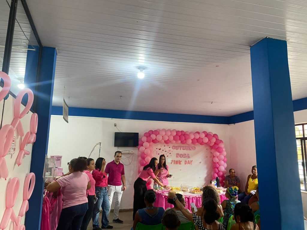 Candeias: Pink Day incentiva prevenção ao câncer de mama e colo do útero nas Unidades de Saúde