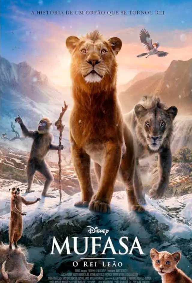 Cartaz do Filme Mufasa: O Rei Leão 