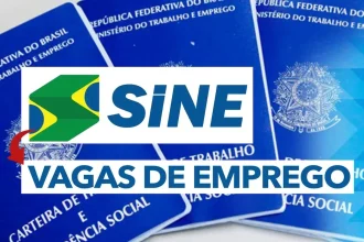 SineBahia informa oportunidades para esta Sexta-feira (10/01)