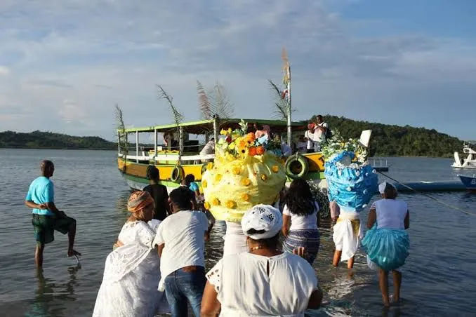 Homenagem a Yemanjá na orla de Caboto neste domingo: confira a programação.