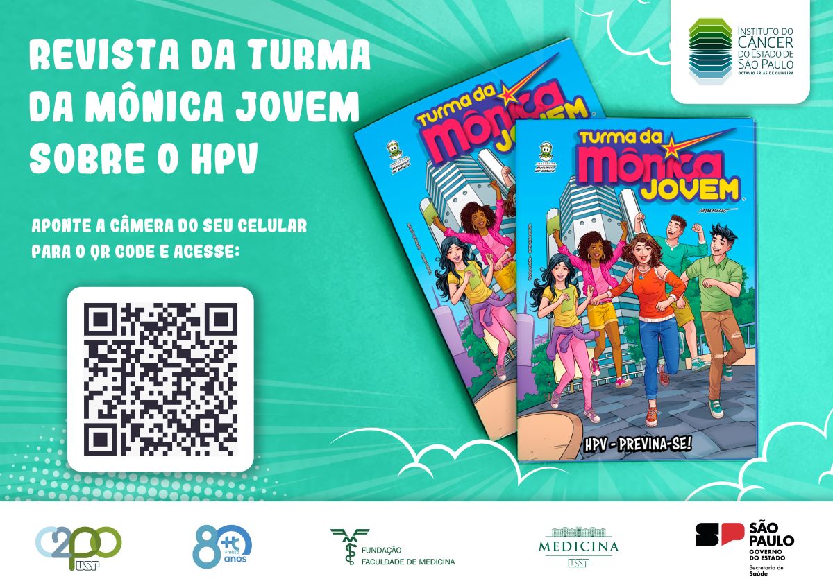 Edição Especial da Turma da Mônica Jovem Focada na Prevenção do HPV