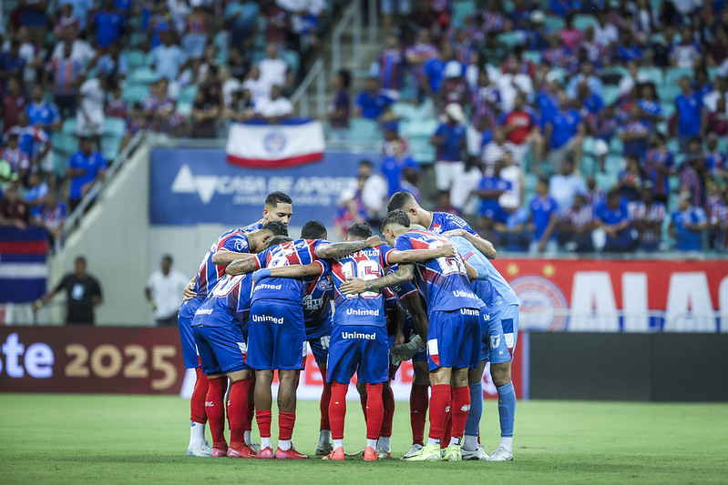 Bahia atropela América-RN com goleada na Fonte Nova e segue líder no Nordestão