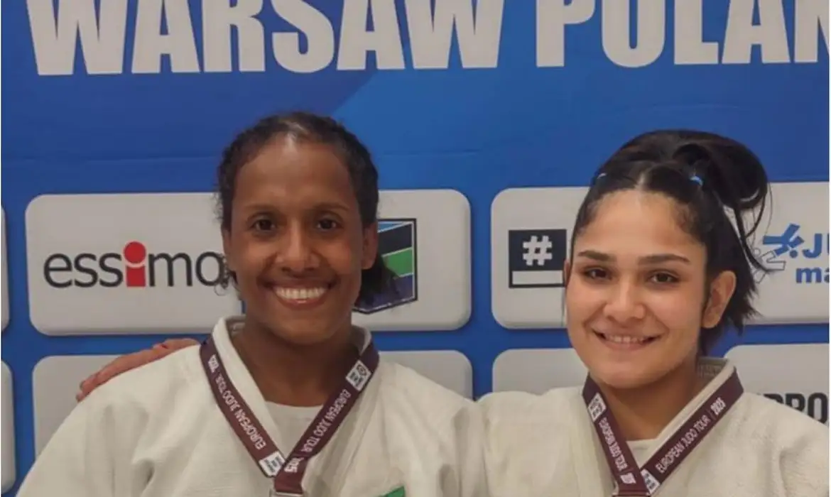 Judocas brasileiras fazem dobradinha no pódio do Open Europeu