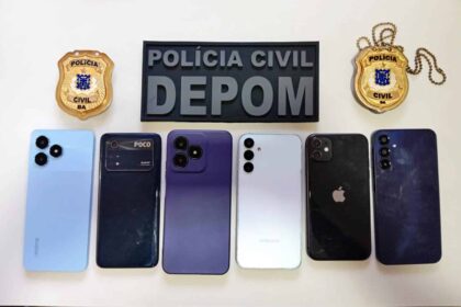 Operação Celular Legal recupera aparelhos roubados e combate receptação em Camaçari