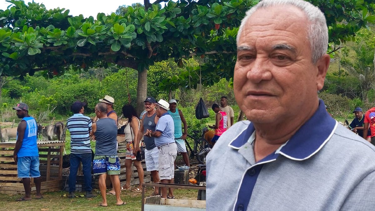 Reunião entre organizadores da feira de animais e secretário de agricultura