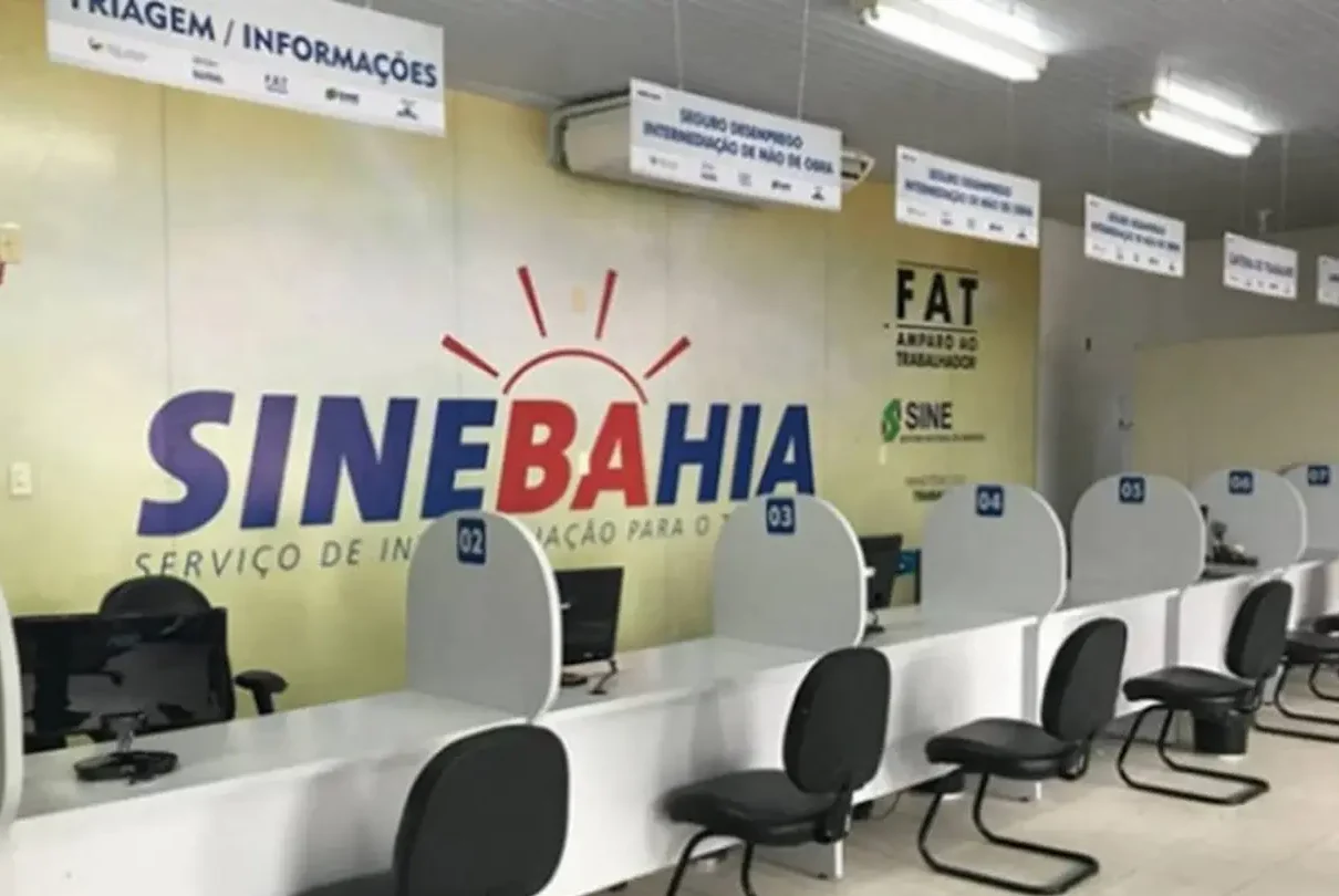 Confira as vagas de emprego disponibilizadas pelo SineBahia nesta quarta-feira (05)