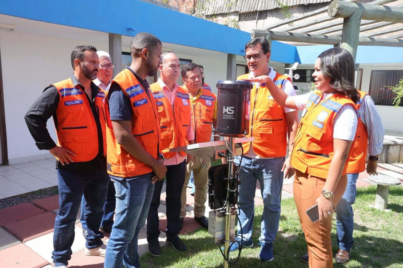 Prefeito e Defesa Civil de Candeias visitam sede da Codesal